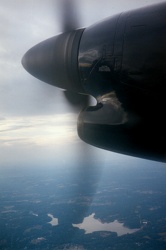 Right propeller of N911HA in flight [01]