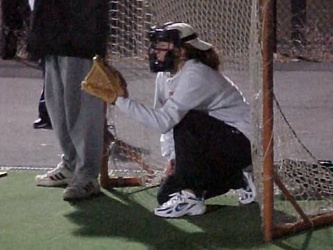 Softball catcher