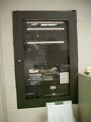 Stuarts Draft Middle School fire alarm control panel [01]