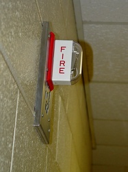 Fire alarm in Roop Hall [03]