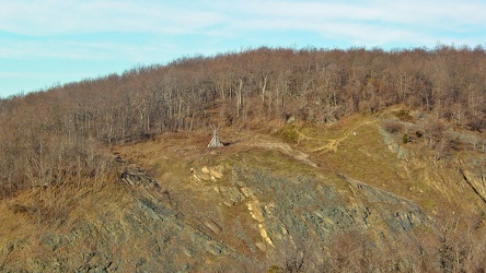 Teepee at Rockfish Gap