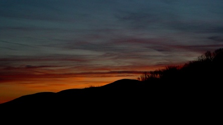 Sunset from I-64 overlook [01]