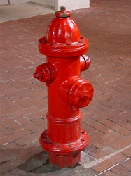 Fire hydrant on the Downtown Mall