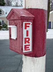 Gamewell fire alarm box in Ridgewood, New Jersey [02]