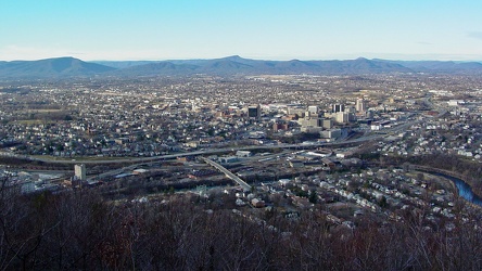 Roanoke from the star, January 2003 [04]