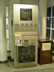 Potomac Hall fire alarm control panel