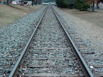 Railroad track through JMU