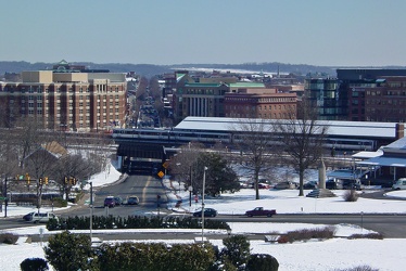 Alexandria viewed from the grounds of the George Washington Masonic National Memorial