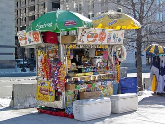 "The Sidewalk Cafe" food vendor