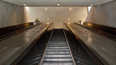 Escalators at McPherson Square, Vermont Avenue entrance