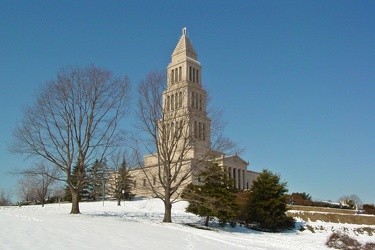 George Washington Masonic National Memorial in snow [03]