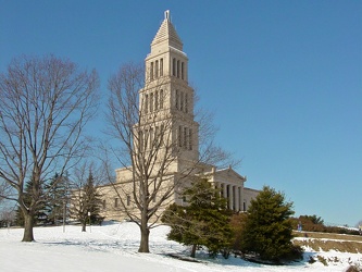 George Washington Masonic National Memorial in snow [02]