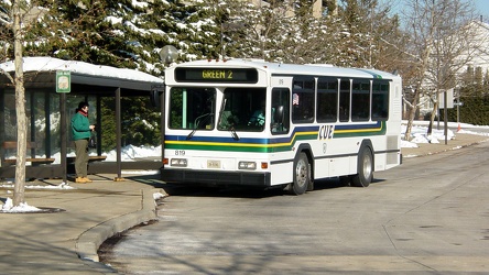 CUE bus 819 at Vienna station