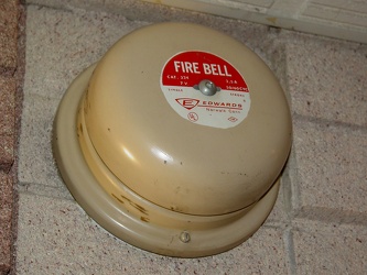 Edwards fire bell in Crystal City Underground