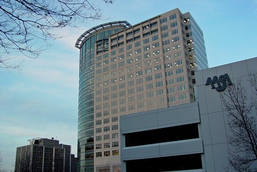 1801 North Lynn Street, viewed from Rosslyn Center parking garage [02]