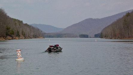 Lake Moomaw from boat launch