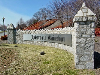 "Historic Gainsboro" sign