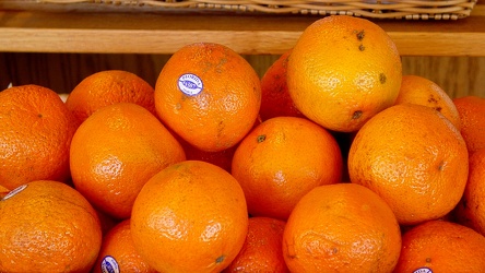 Oranges at Roanoke City Market