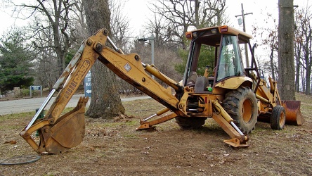 Backhoe at Mill Mountain Park [02]