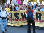 Anti-war protest, April 12, 2003