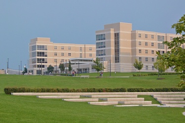 Potomac Hall in late afternoon