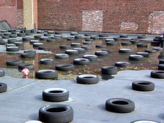 Tires on a roof [01]