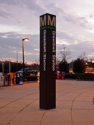 Greenbelt station entrance pylon [01]