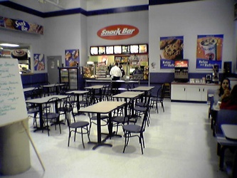 Walmart snack bar