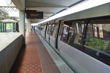 Train at College Park station