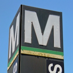 Shaw-Howard University station entrance pylon