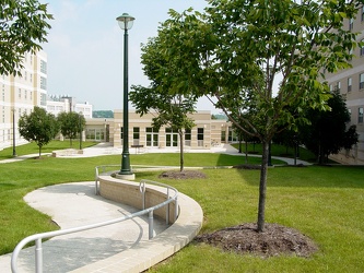 Potomac Hall courtyard