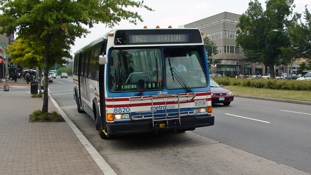 Metrobus 8820 on Pennsylvania Avenue SE