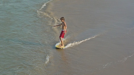 Boy surfing at Virginia Beach [02]