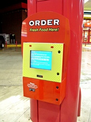 Blue Screen of Death on Sheetz outside ordering kiosk