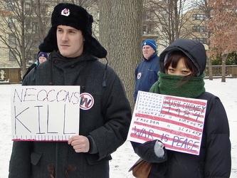 Inauguration protest, 2005 [15]