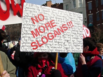 Inauguration protest, 2005 [23]