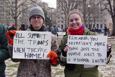 Inauguration protest, 2005 [29]