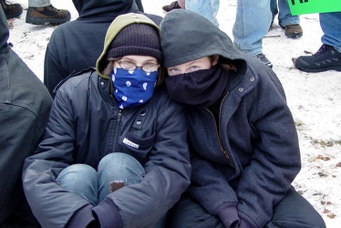 Inauguration protest, 2005 [21]