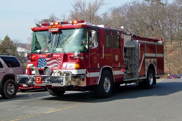 Fire engine at the University of Virginia