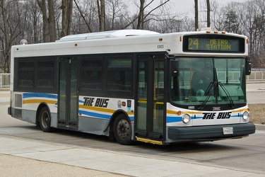 TheBus 63025 at Morgan Boulevard station