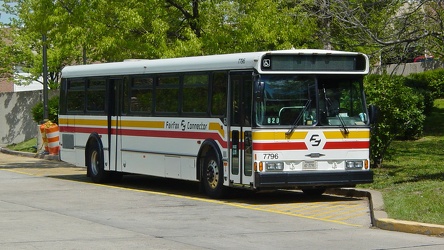 Fairfax Connector bus 7796