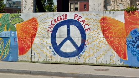 "Increase peace in the community"