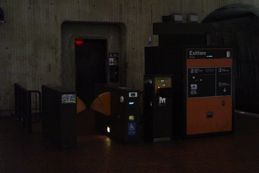 Elevator entrance at Tenleytown-AU station