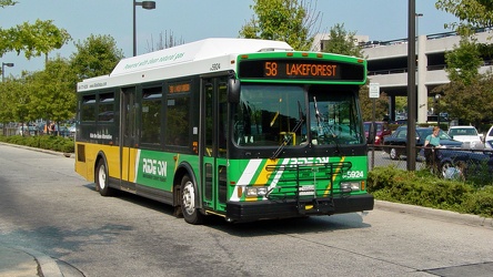 Ride On bus 5924 at Shady Grove