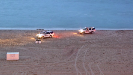 Surf rescue vehicles on the beach [01]