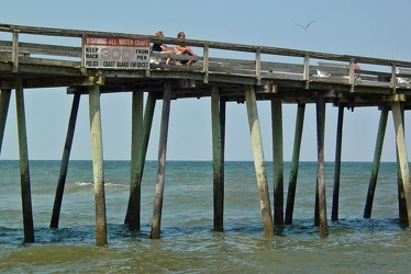 Virginia Beach Fishing Pier from the south