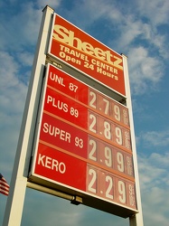 Sheetz sign in Mt. Jackson, Virginia [01]