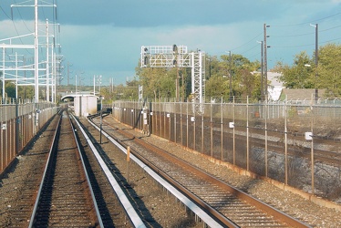 Metro and CSX tracks in Northeast DC