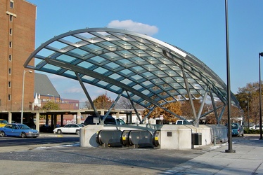 Canopy at Shaw-Howard University station