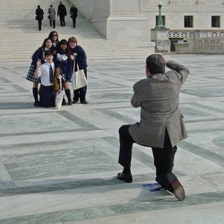 Photo in front of the Supreme Court [02]